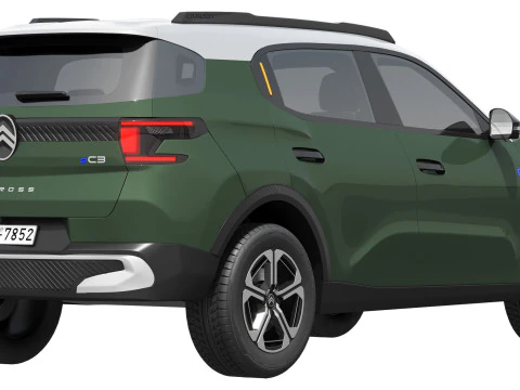 Citroen C3 Aircross 2025 3D Model