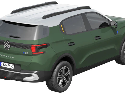 Citroen C3 Aircross 2025 3D Model