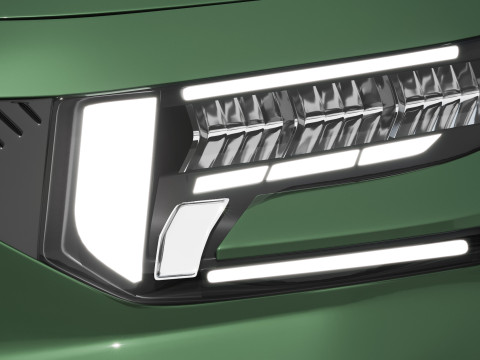 Citroen C3 Aircross 2025 3D Model