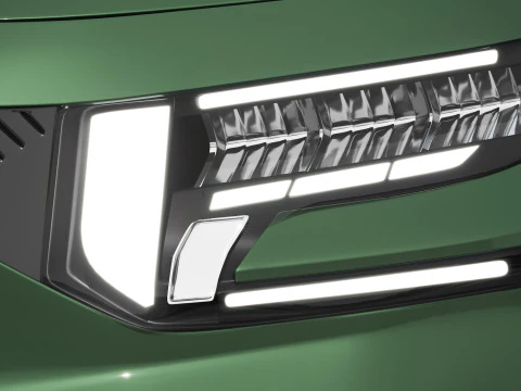 Citroen C3 Aircross 2025 3D Model
