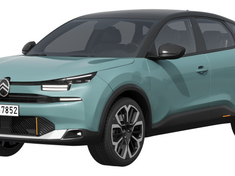 Citroen C4 2025 3D Model