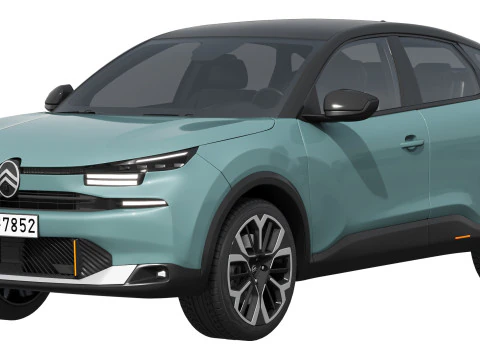 Citro&euml;n C4 2025 Modello 3D