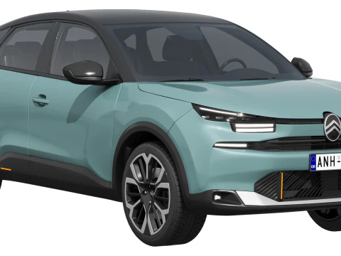 Citroen C4 2025 3D Model