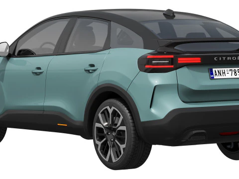 Citroen C4 2025 3D Model