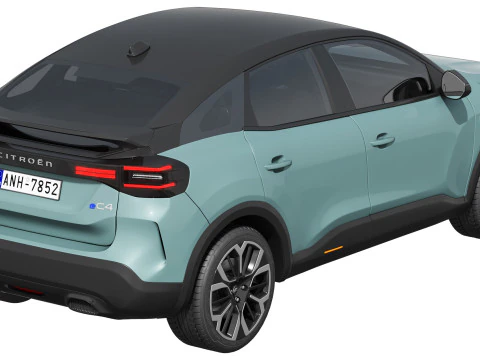 Citroen C4 2025 3D Model