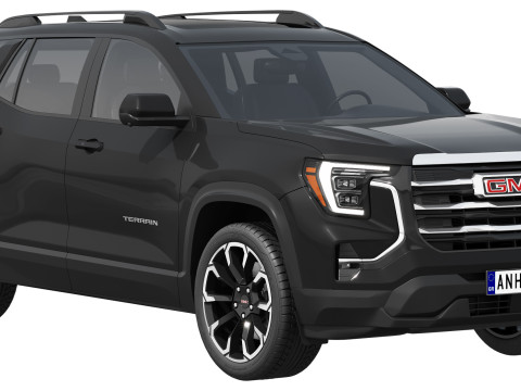 GMC Terrain 2025 3D मॉडल