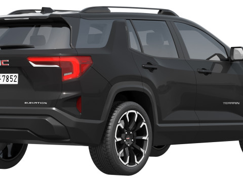 GMC Terrain 2025 3D मॉडल