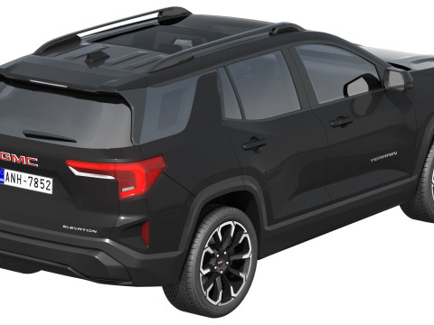 GMC Terrain 2025 3D मॉडल