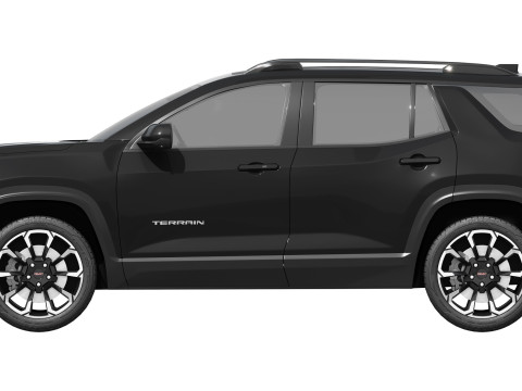 GMC Terrain 2025 3D मॉडल