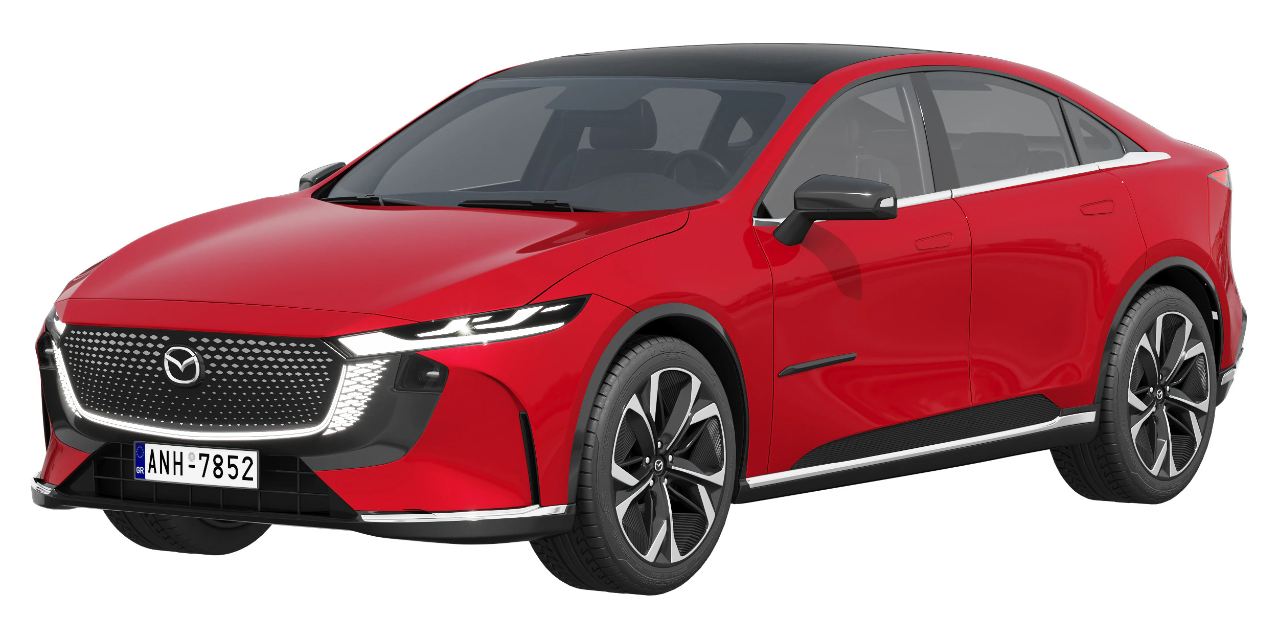 Mazda 6e 2026 3D Model .c4d .max .obj .3ds .fbx .stl .blend 