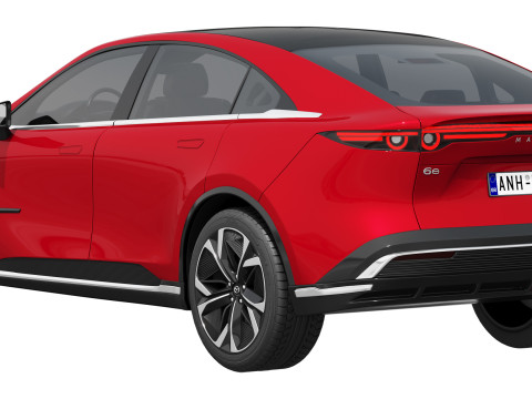 Mazda 6e 2026 Modèle 3D