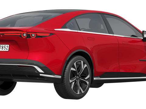 Mazda 6e 2026 Modèle 3D