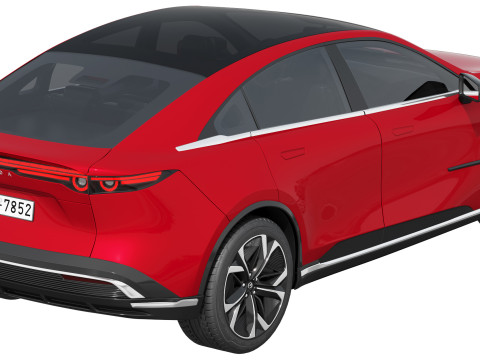 Mazda 6e 2026 Modèle 3D