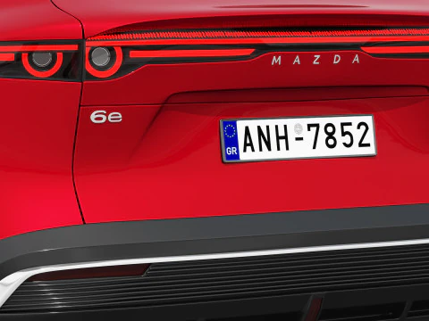 Mazda 6e 2026 3D Model