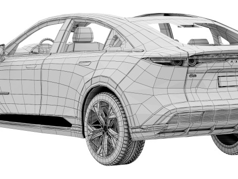 Mazda 6e 2026 Modèle 3D