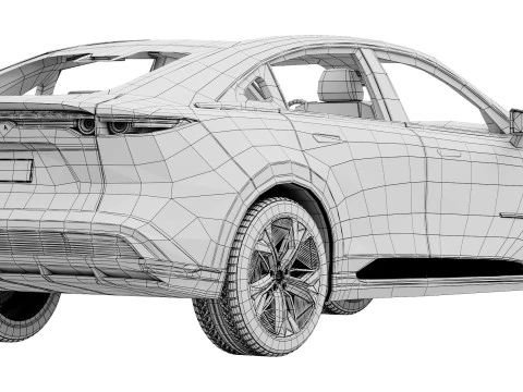 Mazda 6e 2026 3D Model