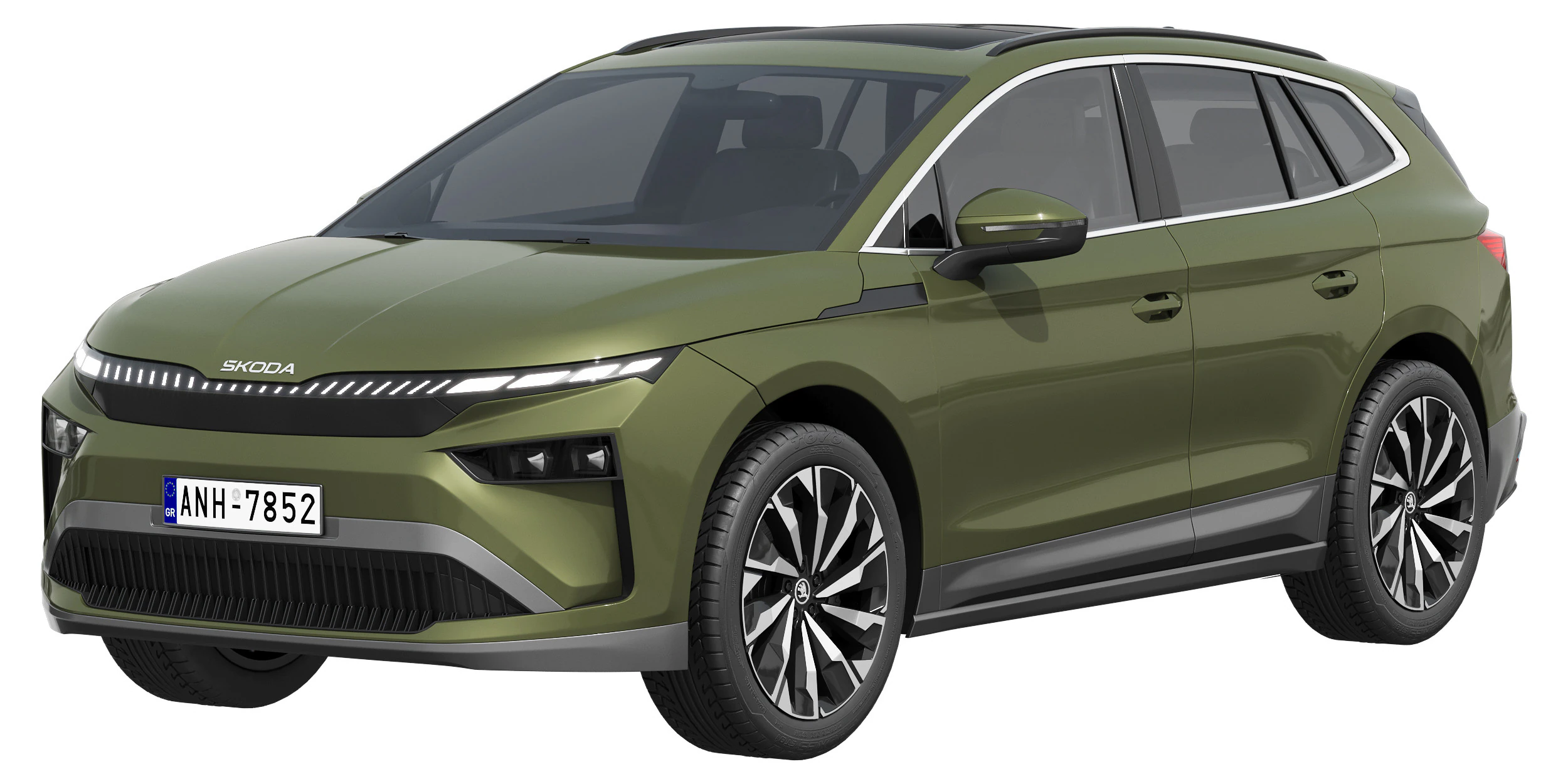 Skoda Enyaq 2025 3D Model .c4d .max .obj .3ds .fbx .stl .blend 