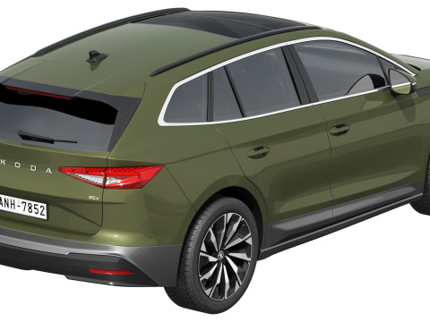 Skoda Enyaq 2025 Model 3D