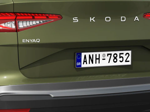 Skoda Enyaq 2025 3D Model