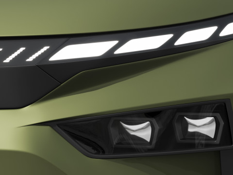Skoda Enyaq 2025 Model 3D