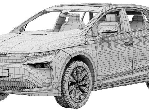 Skoda Enyaq 2025 3D Model