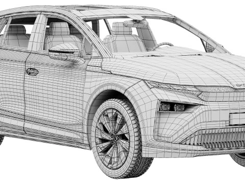 Skoda Enyaq 2025 3D Model