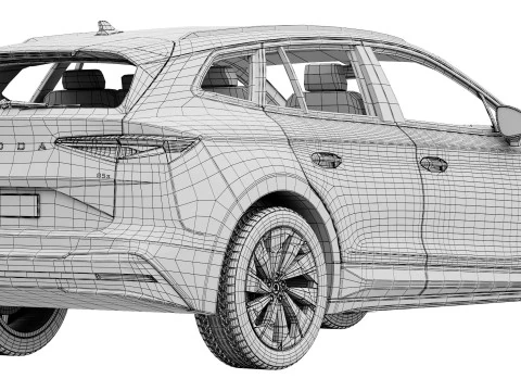 Skoda Enyaq 2025 3D Model
