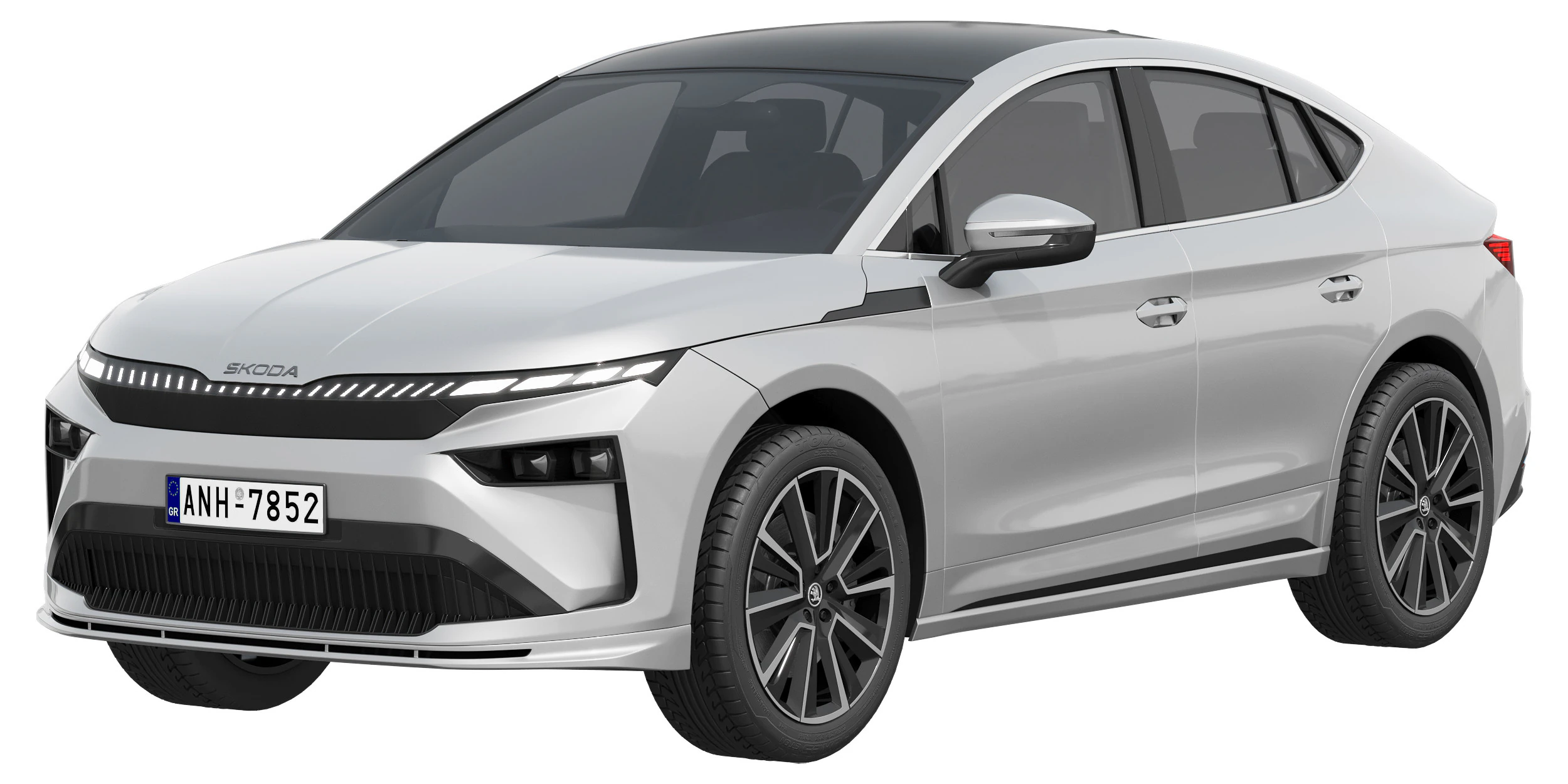 Skoda Enyaq Coupe 2025 3D Model .c4d .max .obj .3ds .fbx .stl .blend 
