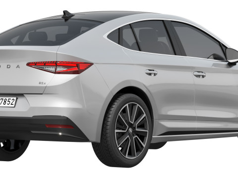 Skoda Enyaq Coupe 2025 3Dモデル