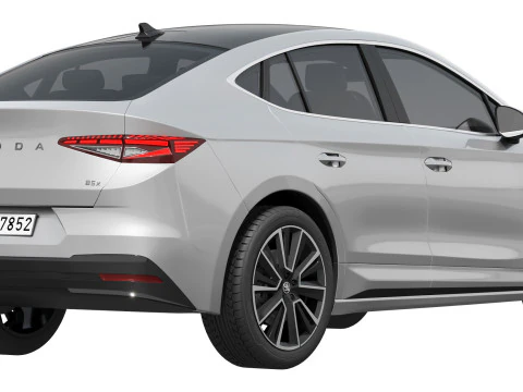 Skoda Enyaq Coupe 2025 3D Model