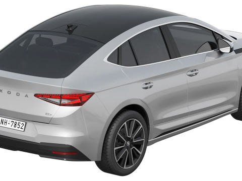 Skoda Enyaq Coupe 2025 3Dモデル