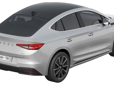 Skoda Enyaq Coupe 2025 3D Model