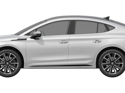 Skoda Enyaq Coupe 2025 3D Model