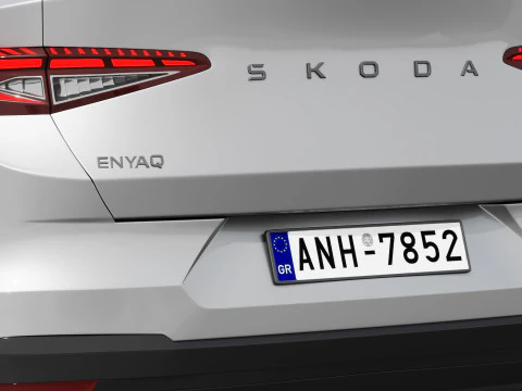 Skoda Enyaq Coupe 2025 3D Model