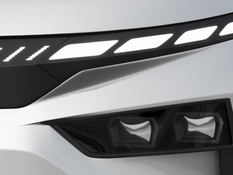 Skoda Enyaq Coupe 2025 3Dモデル