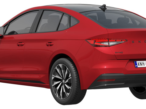 Skoda Enyaq Coupe Sportline 2025 3D मॉडल