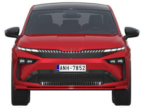 Skoda Enyaq Coupe Sportline 2025 3D मॉडल
