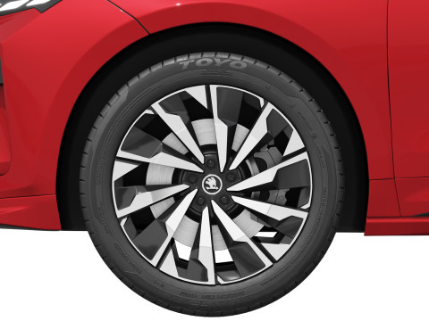 Skoda Enyaq Coupe Sportline 2025 3D मॉडल