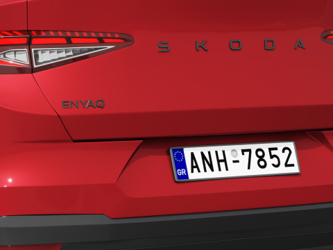 Skoda Enyaq Coupe Sportline 2025 3D मॉडल