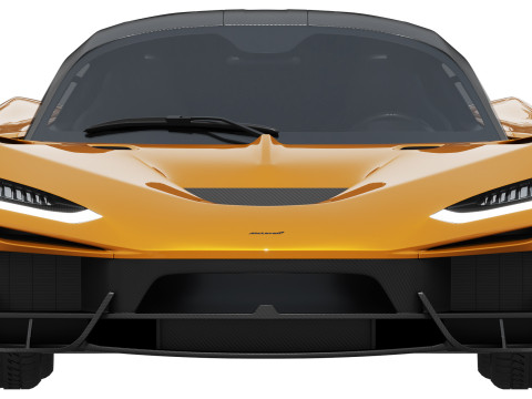 Mclaren W1 2025 Model 3D