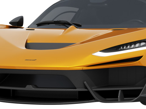 Mclaren W1 2025 Model 3D