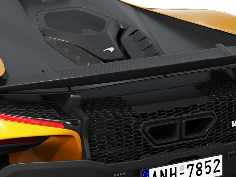 Mclaren W1 2025 Model 3D