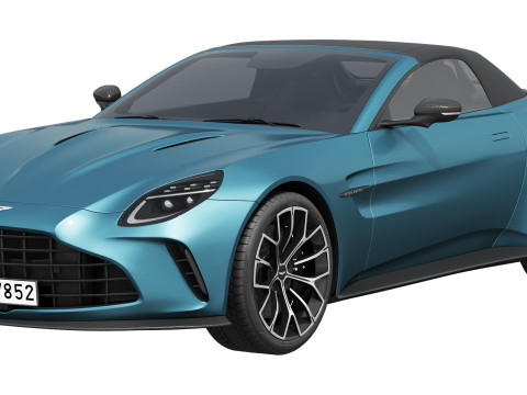Aston Martin Vantage Roadster 2026 3D 모델