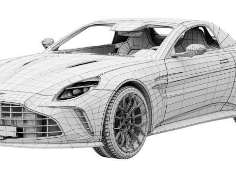 Aston Martin Vantage Roadster 2026 3D 모델