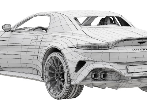 Aston Martin Vantage Roadster 2026 3D 모델
