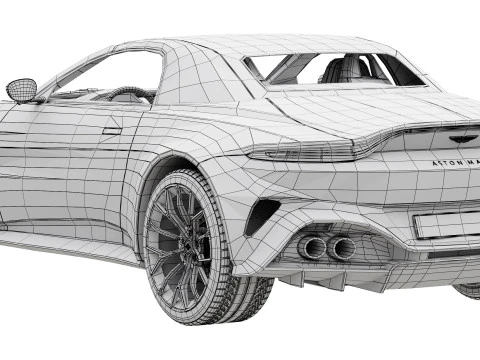 Aston Martin Vantage Roadster 2026 3D Model