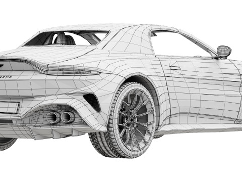 Aston Martin Vantage Roadster 2026 3D 모델
