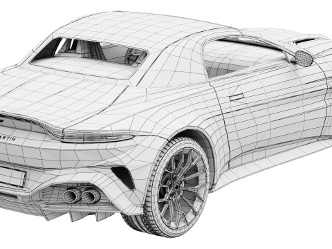 Aston Martin Vantage Roadster 2026 3D 모델