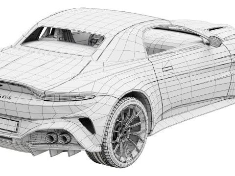 Aston Martin Vantage Roadster 2026 3D Model