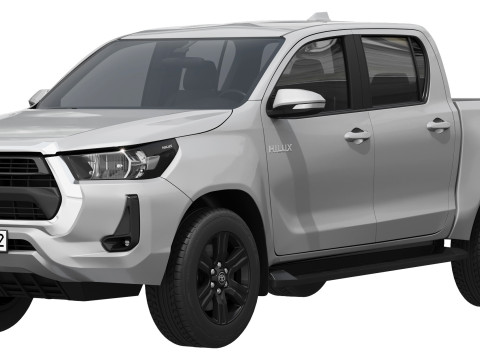 Toyota Hilux Hybrid 48V 2024 3D Model
